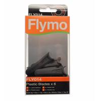 Flymo Plastic Cutter Blades x 6   5138469-90  FLY014